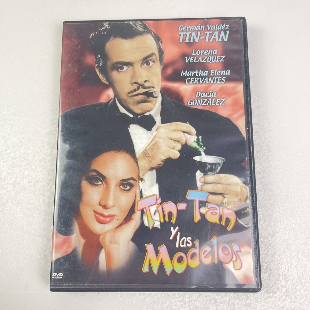 Tin Tan y las Modelos DVD German Valdez Lorena Velasquez Comedia Mexico